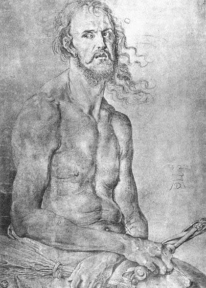 Self-Portrait as the Man of Sorrows